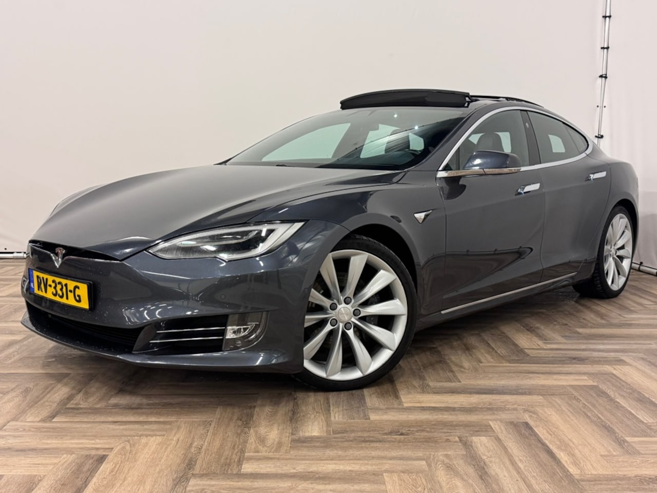 Tesla Model S - 100D 100D, PANO, NAP, ZEER GOEIE STAAT! - AutoWereld.nl