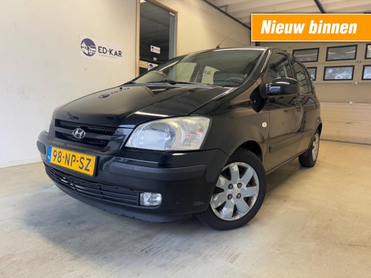 Hyundai Getz - 1.6i-16V GLS AUT AIRCO NAP APK 1-2026 - AutoWereld.nl