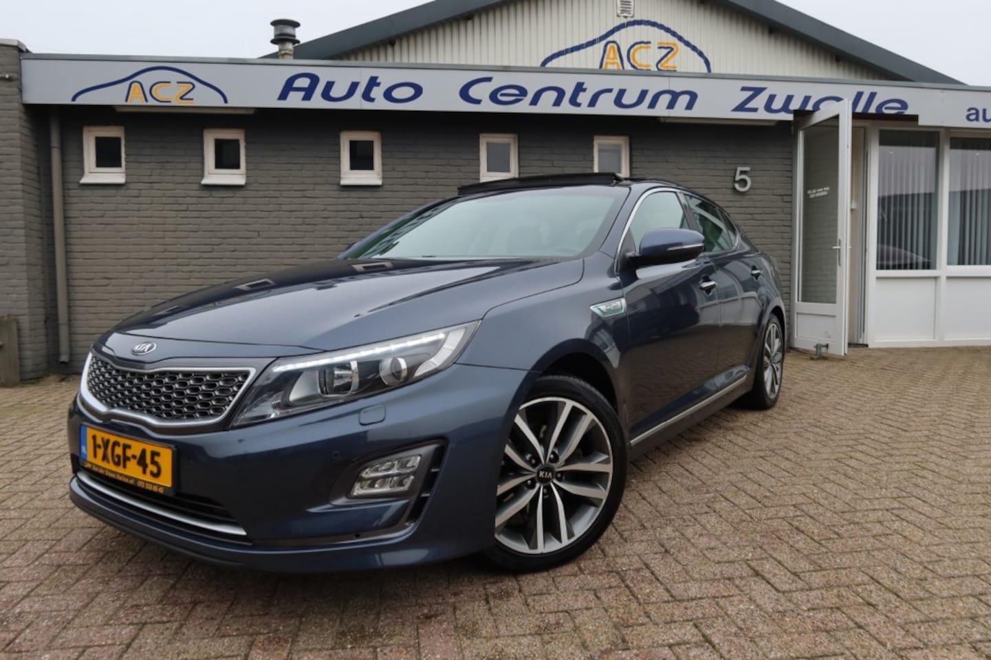 Kia Optima - 2.0 CVVT HYBRID EXECUTIVE , PANO NAVI CAMERA LEDER enz... - AutoWereld.nl