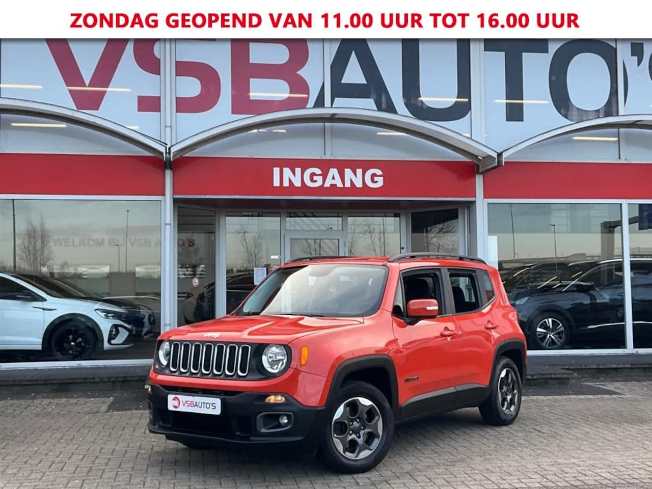 Jeep Renegade - 1.6 E-TORQ LONGITUDE 110PK ECC-AIRCO LMV PDC BLUETOOTH - AutoWereld.nl