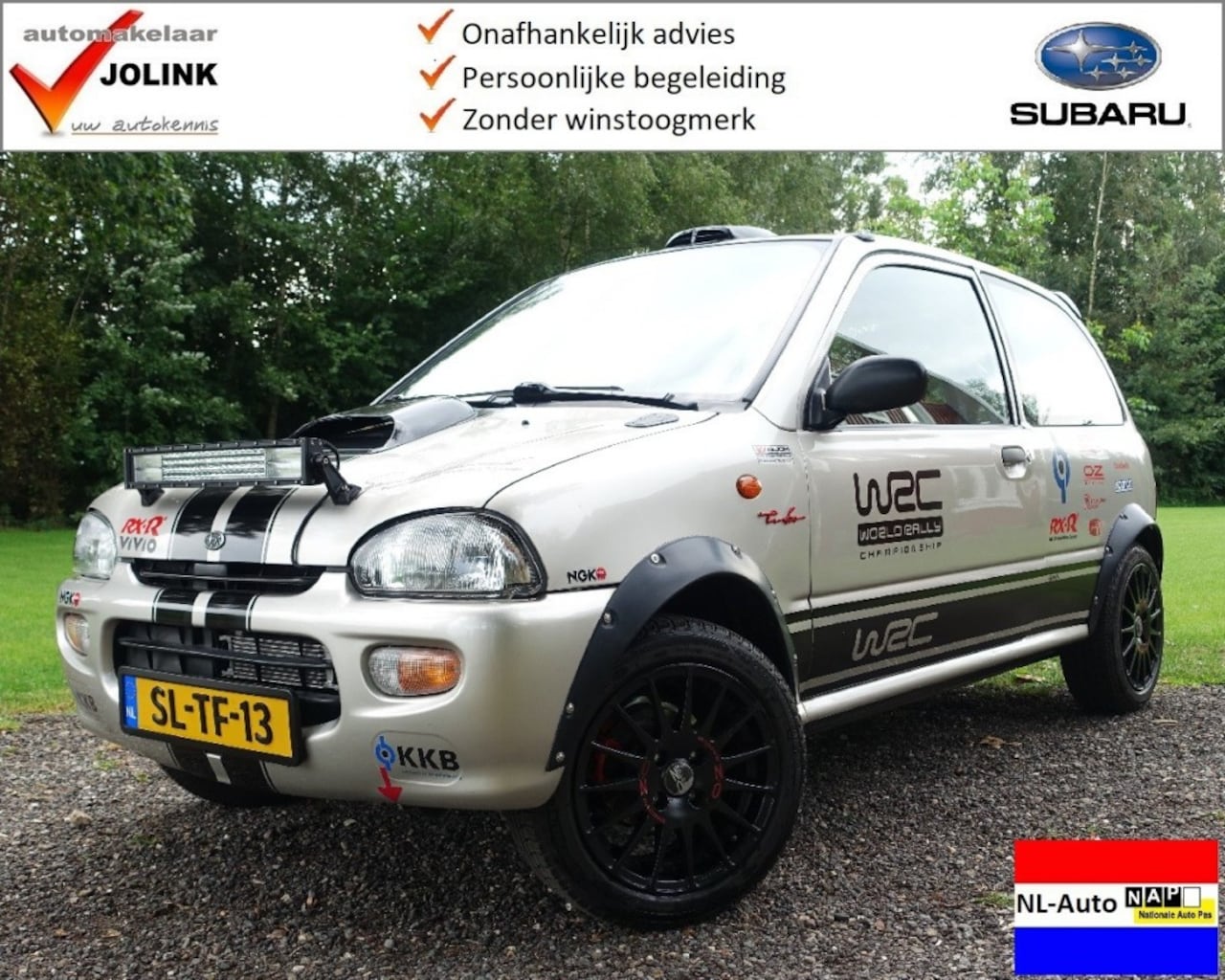 Subaru Vivio - 0.7 GLi I RX-R Look I NL-Auto I 3e Eig I Sparco seats I NAP I - AutoWereld.nl