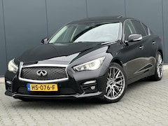 Infiniti Q50 - 2.0T Sport Tech Schuifdak - Led - Leder - 360° Camera - Sportstoelen