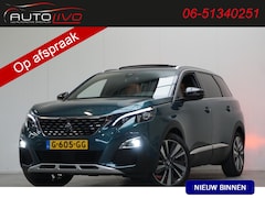 Peugeot 5008 - 1.2 PureTech Blue Lease GT-Line PANO LED H. LEER NAVI CLIMA PDC CRUISE TREKHAAK etc