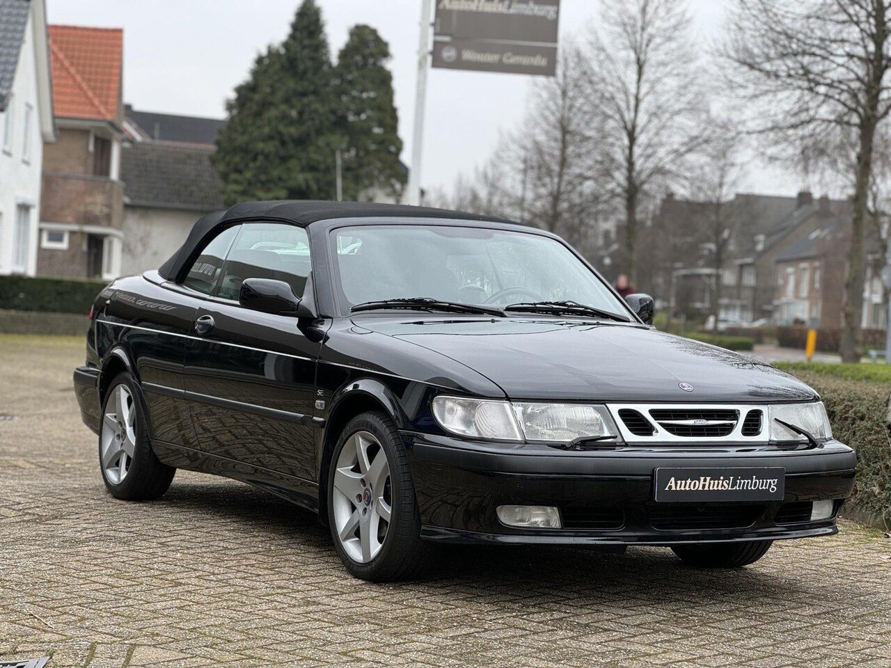 Saab 9-3 Cabrio - 2.0 Turbo S|Zwart-Zwart|Leder|Automaat - AutoWereld.nl