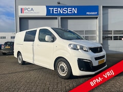 Peugeot Expert - 231L 2.0 BlueHDI 120PK DC Premium | Schuifdeur L+R | Navigatie | Airco | 5 persoons |