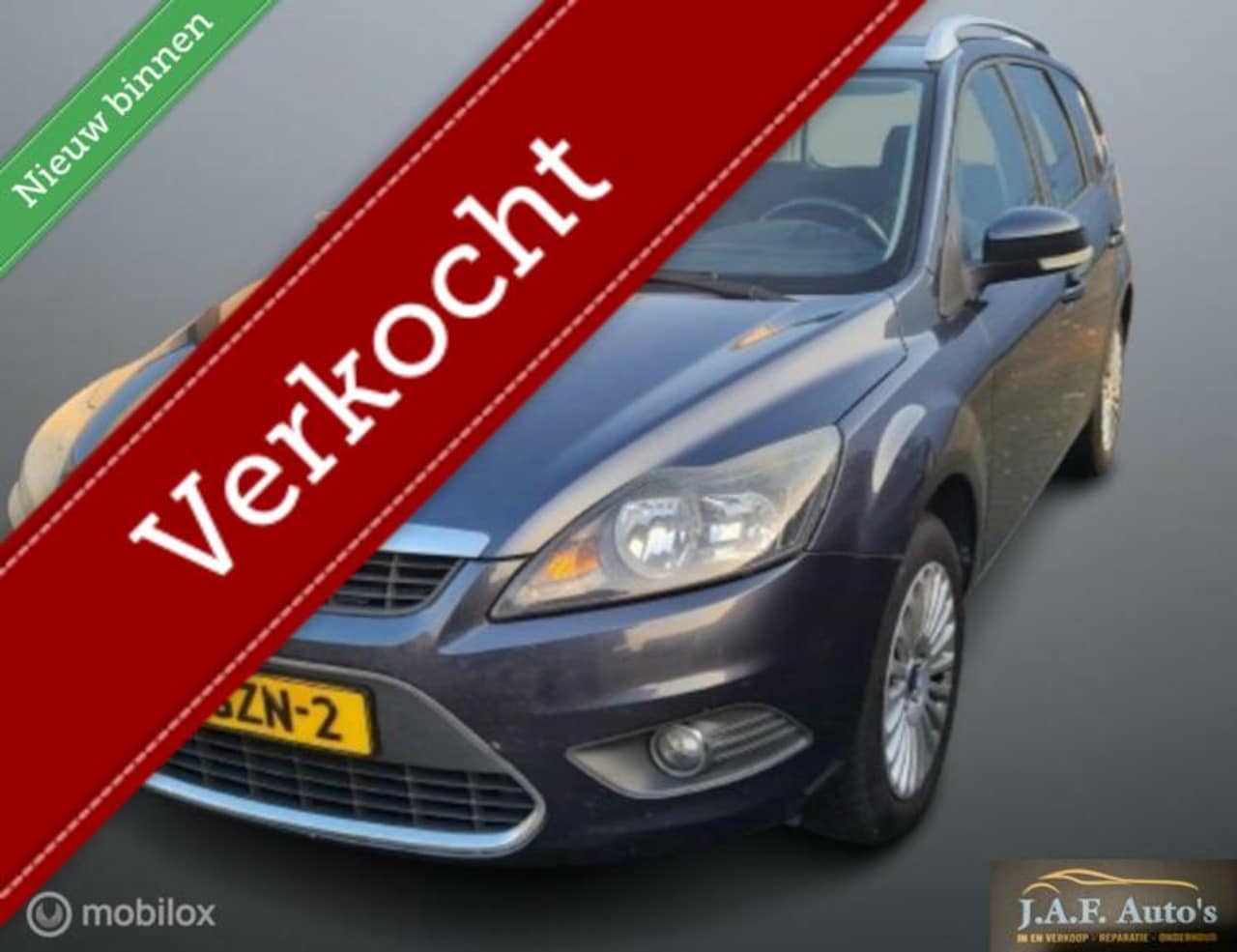 Ford Focus Wagon - 1.8 Titanium Flexi Fuel Komt binnen! - AutoWereld.nl