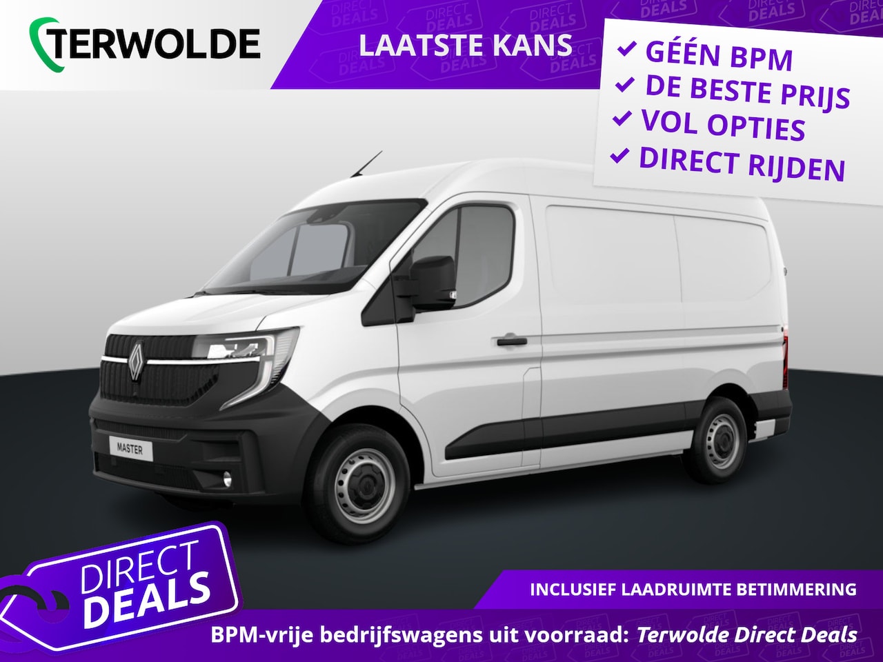 Renault Master - Gesloten Bestel L2H2 T35 dCi 130 6MT Advance | C-Shape LED dagrijverlichting | Elektronisc - AutoWereld.nl