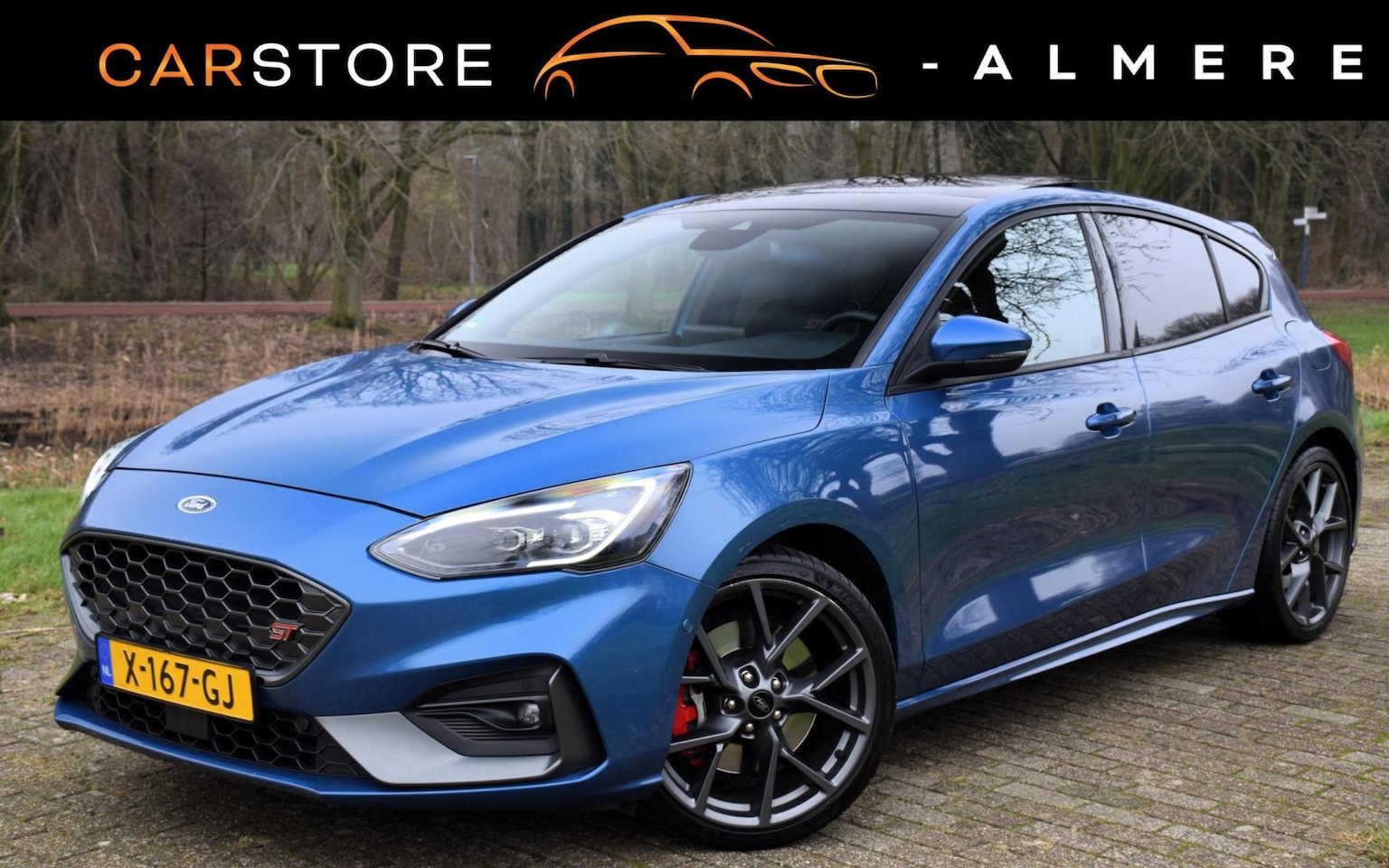 Ford Focus - 2.3 EcoBoost ST-3*Pano*Carplay*280PK*117Dkm*Volle auto* - AutoWereld.nl