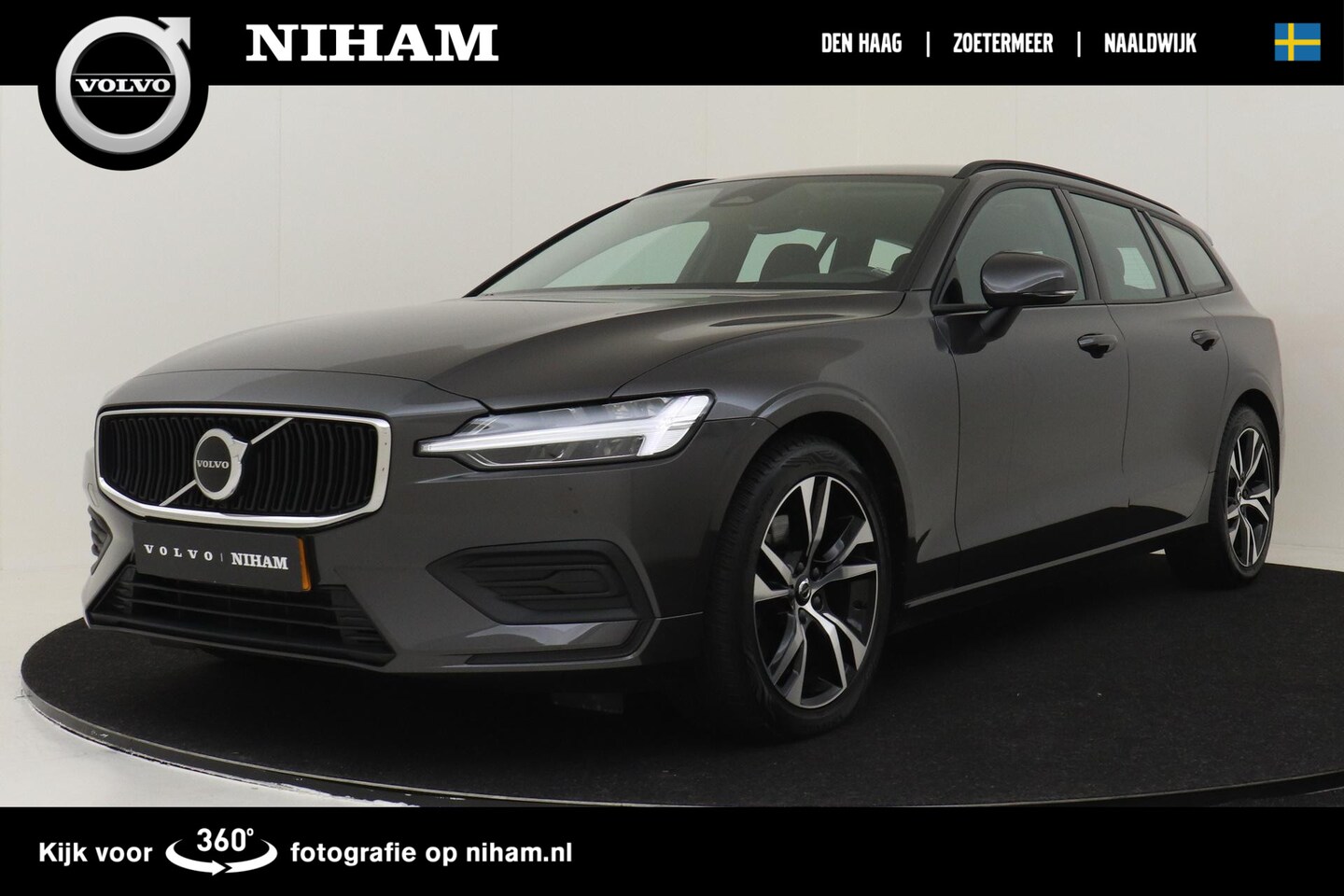 Volvo V60 - B3 (M-HYBRID) ESSENTIAL EDITION -ADAP.CRUISE|BLIS|CLIMATE|CAMERA - AutoWereld.nl