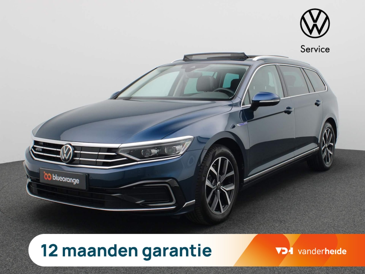 Volkswagen Passat Variant - 1.4 TSI PHEV GTE Business 218PK DSG Matrix led, 360gr. camera, adaptive cruise, lederen be - AutoWereld.nl