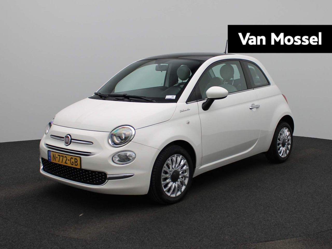 Fiat 500 - 1.0 Hybrid Dolcevita | PANORAMADAK | AIRCO | BLUETOOTH | LICHTMETALEN VELGEN | - AutoWereld.nl