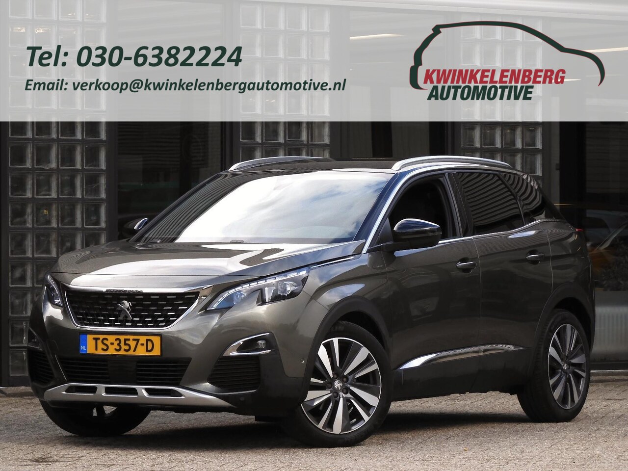 Peugeot 3008 - 130PK GT-LINE/ 'NAPPA MISTRAL' LEDER/ CAMERA - AutoWereld.nl