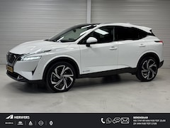 Nissan Qashqai - 1.5 e-Power Tekna Plus AUTOMAAT / Voorstoelen, stuurwiel + voorruit verwarmd / Rondomzicht