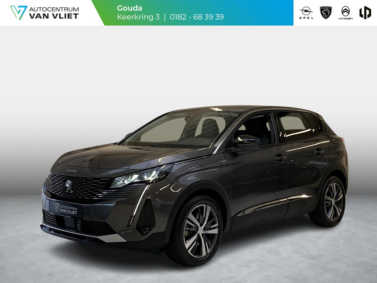 Peugeot 3008 - 1.6 HYbrid 225 Allure Automaat | Navigatie | Achteruitrijcamera | Android Auto | Apple Car - AutoWereld.nl