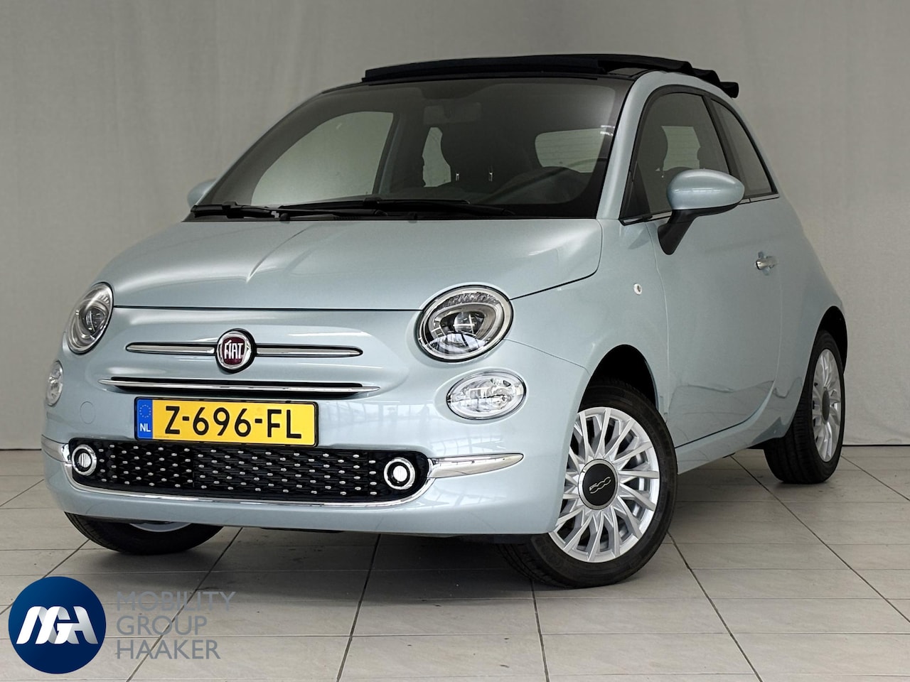 Fiat 500 C - 1.0 Hybrid Dolcevita I Cabriolet I Apple/Android I Parkeersensoren I Climate Control I Cru - AutoWereld.nl