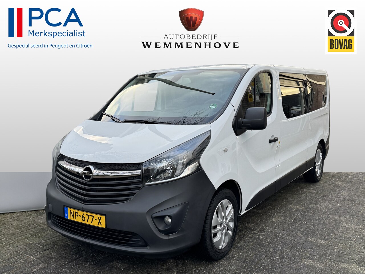 Opel Vivaro Combi - 1.6 CDTI L2H1 BiTurbo ecoFLEX Airco/Navi/Camera/Lichtmetalen velgen - AutoWereld.nl