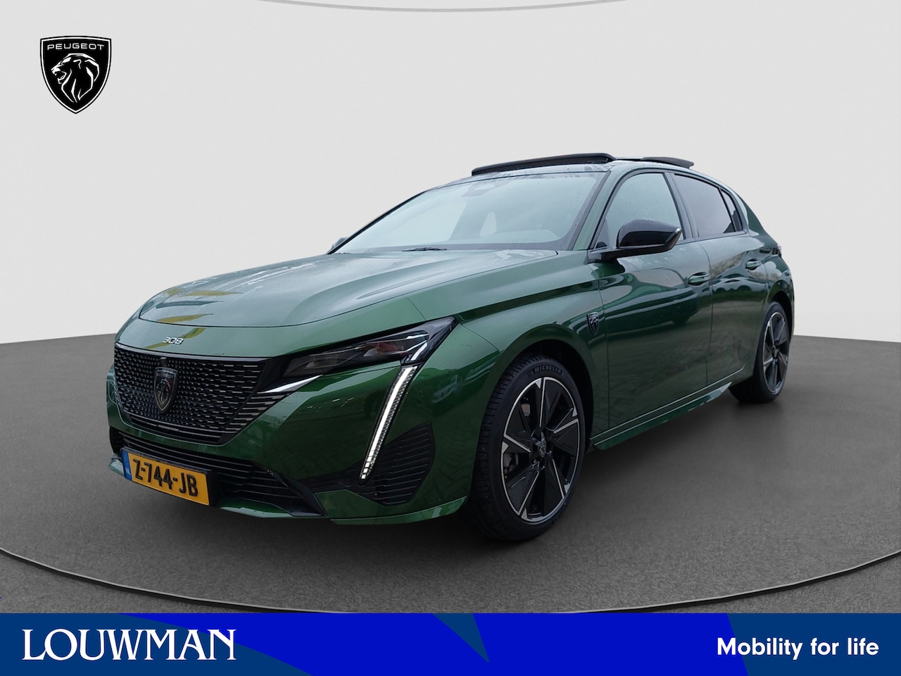 Peugeot E-308 - GT EV 54 kWh | Demo auto, vraag naar de beschikbaarheid | - AutoWereld.nl