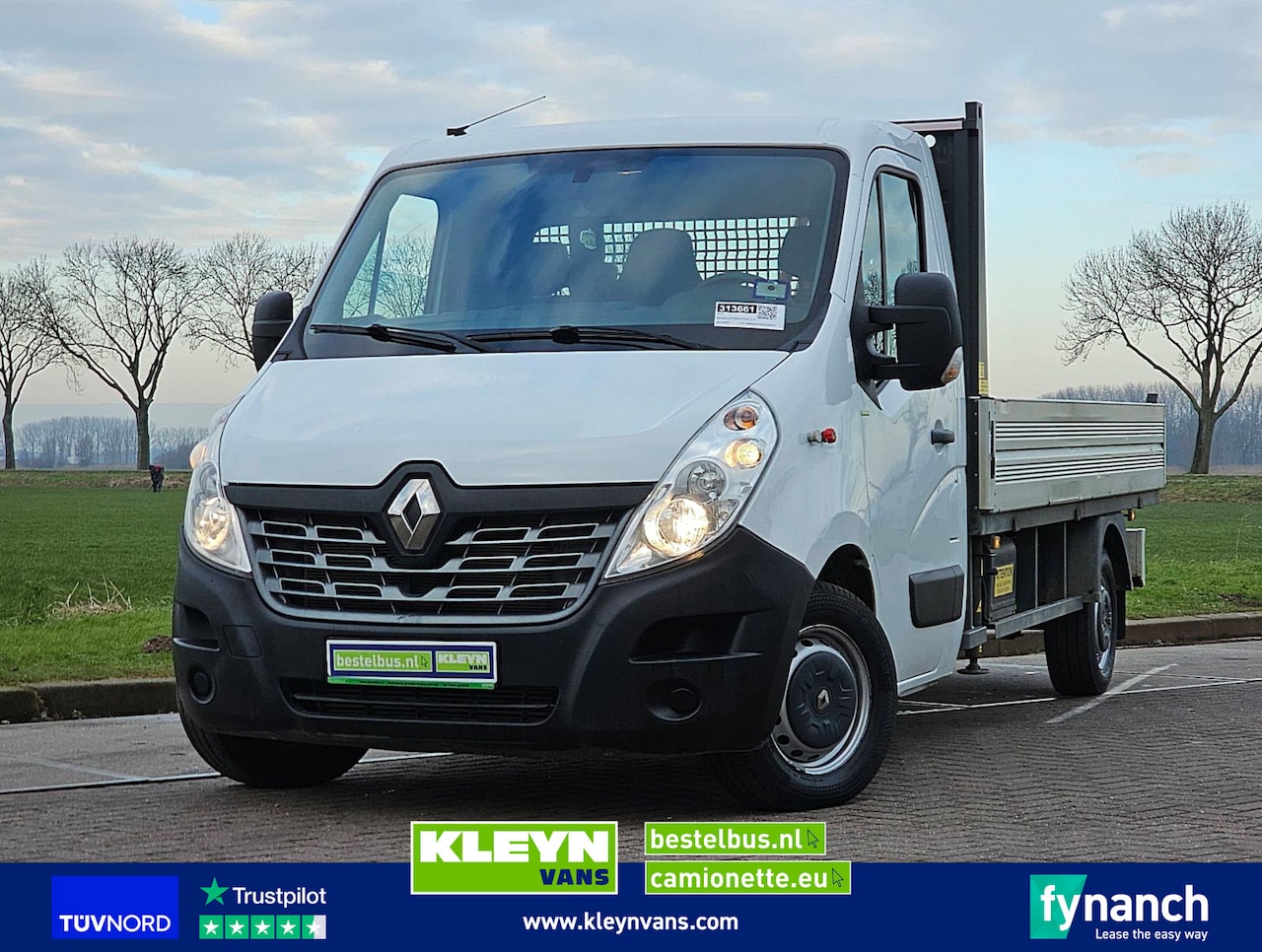 Renault Master - 2.3 Open-Laadbak Kraan! - AutoWereld.nl