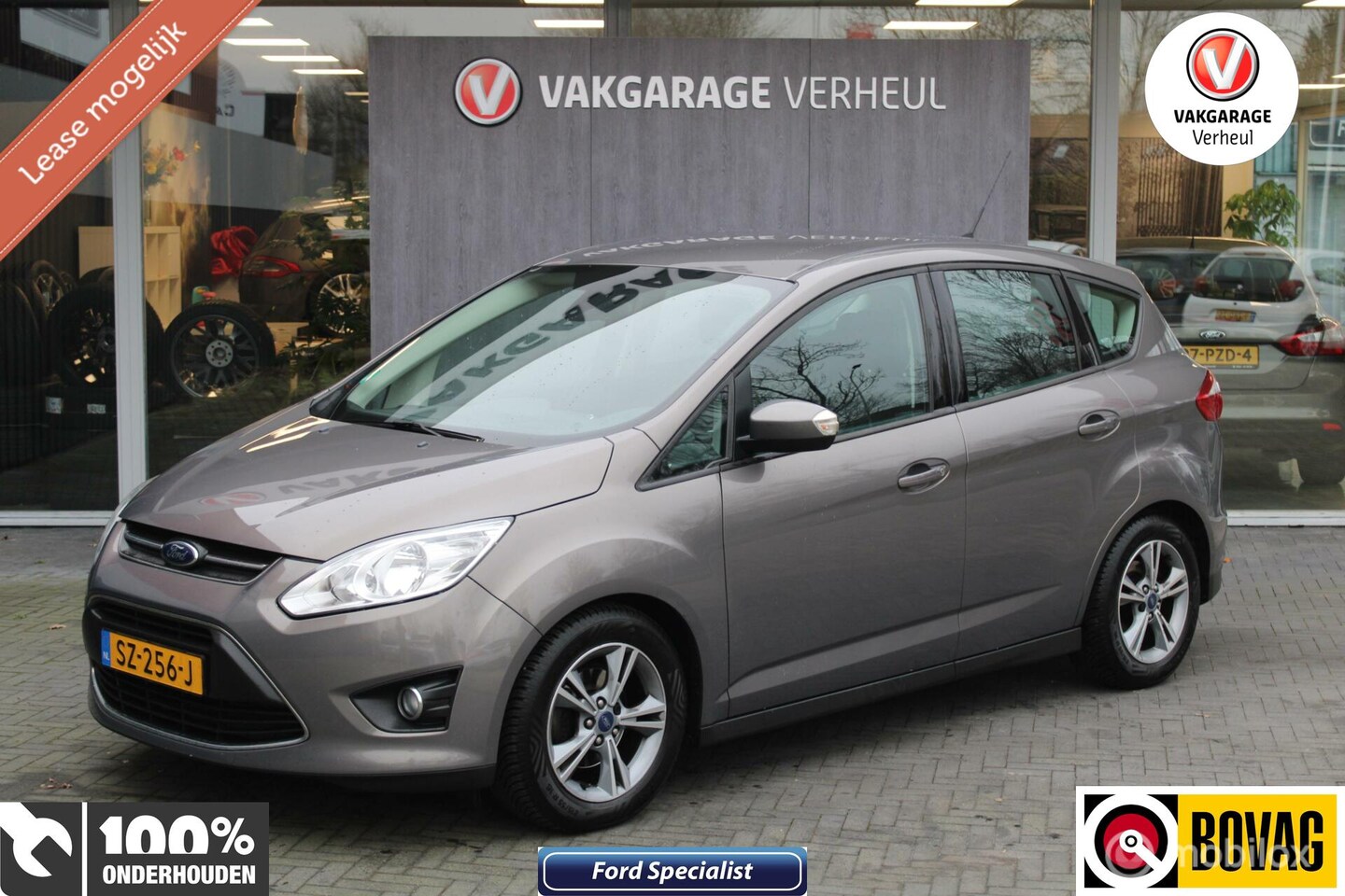 Ford C-Max - 1.0 Titanium|125Pk|Boekjes|Dealerauto - AutoWereld.nl