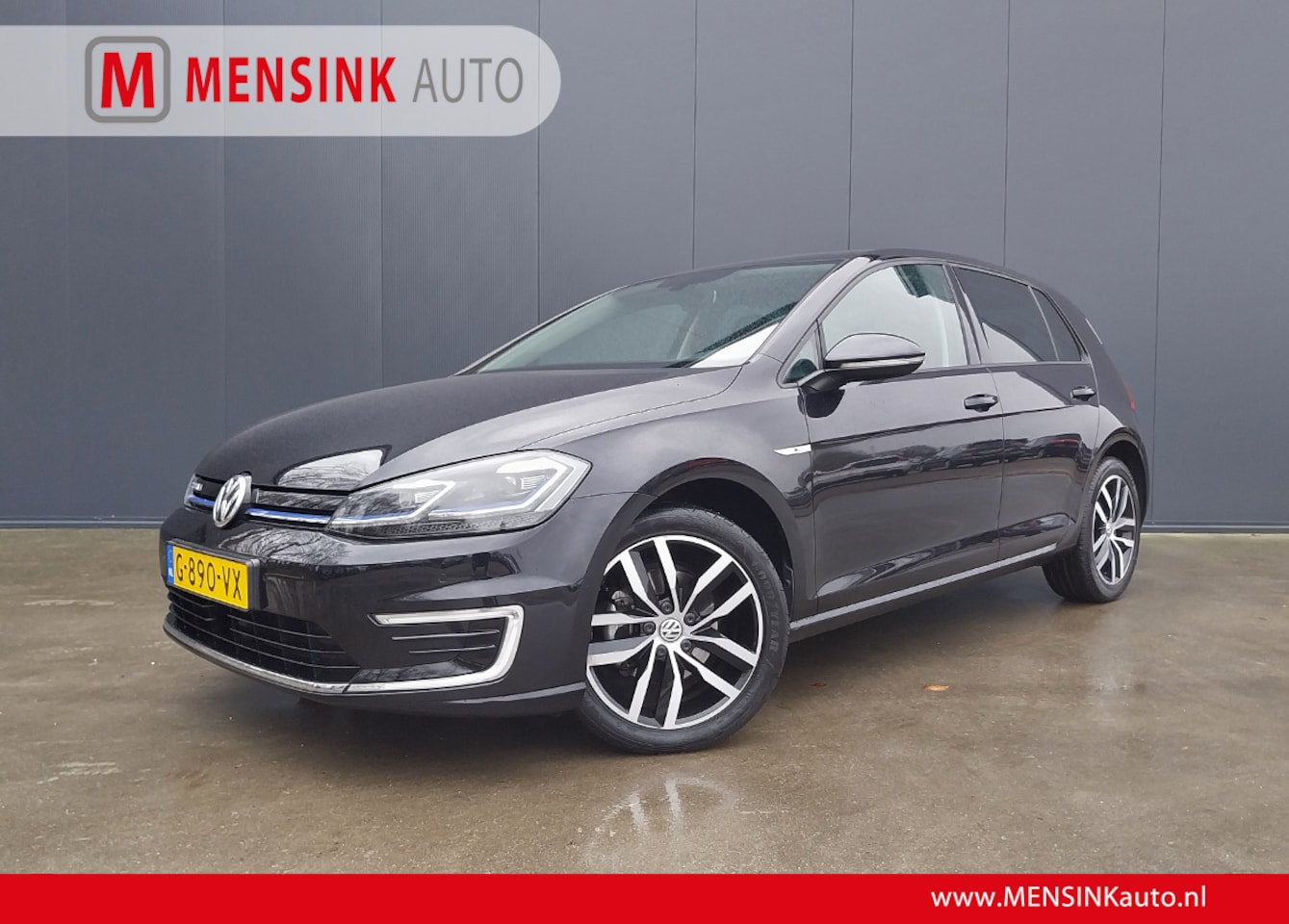 Volkswagen e-Golf - 100 KW E-DITION ADAPT CRUISE WARMTEPOMP FULL LED NAVI ECC - AutoWereld.nl