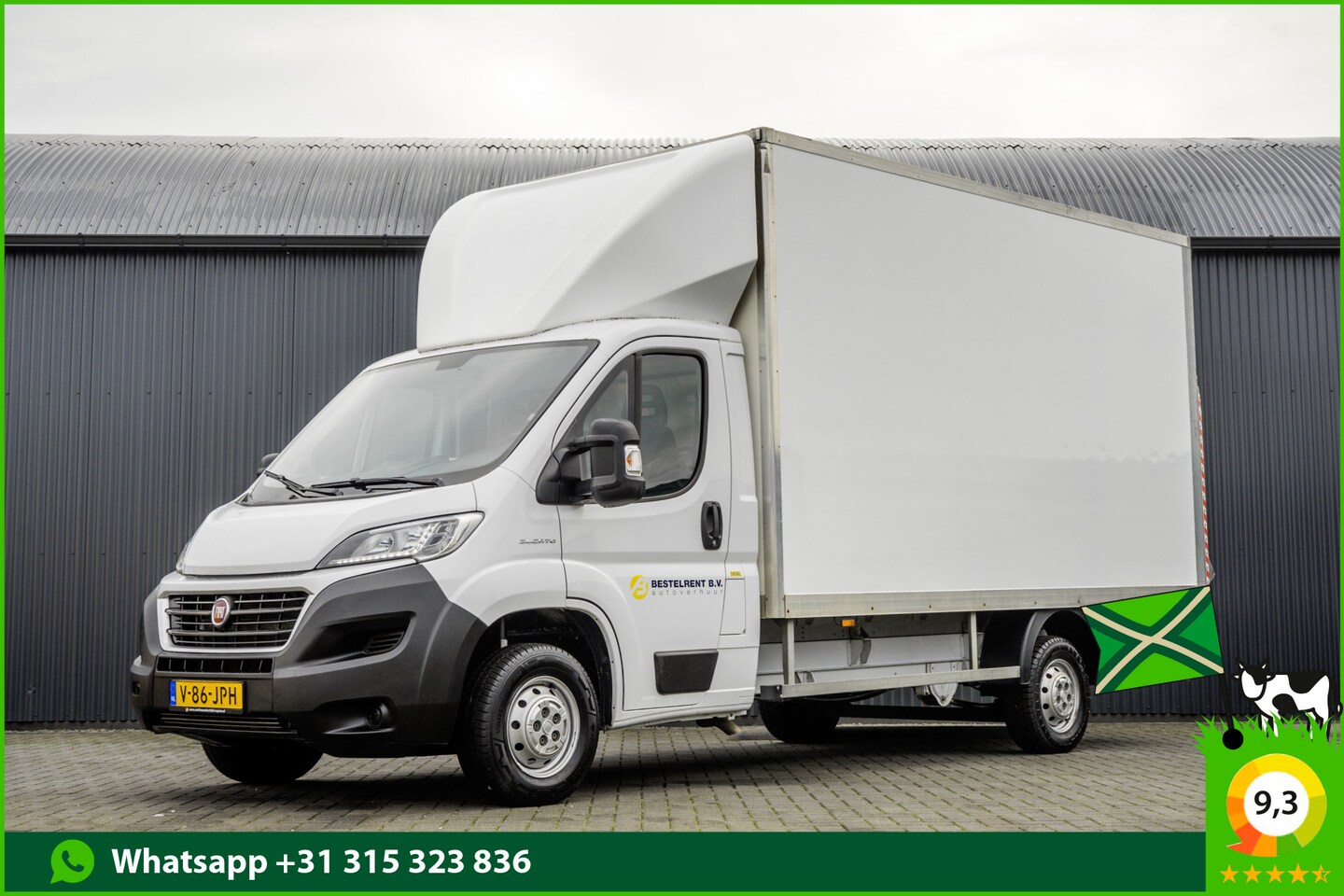 Fiat Ducato - 2.3 MultiJet Bakwagen met laadklep | Euro 6 | 131 PK | Climate | Camera | Cruise | LED - AutoWereld.nl