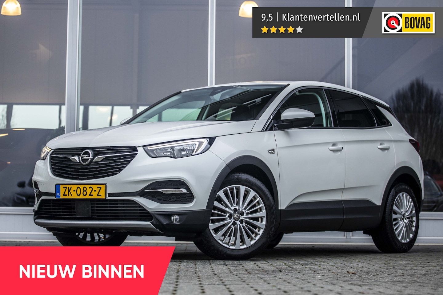 Opel Grandland X - 1.2 Turbo Innovation | Trekhaak | Camera | NL Auto - AutoWereld.nl