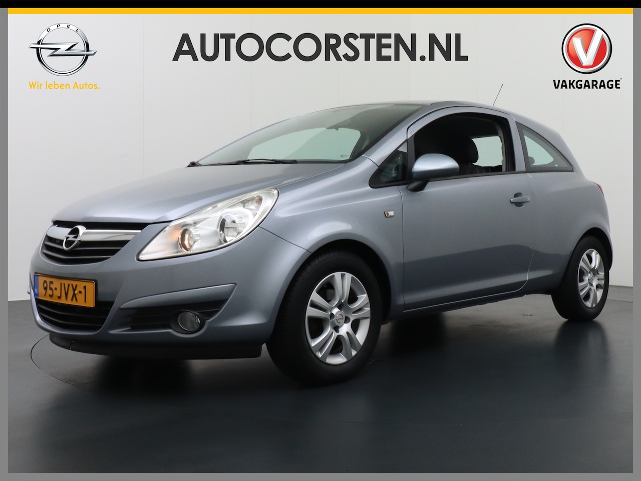 Opel Corsa - 1.4-16V 3Drs Automaat Edition Airco Cruise-Control Pdc Lmv 15" Business Pakket Technic Pak - AutoWereld.nl