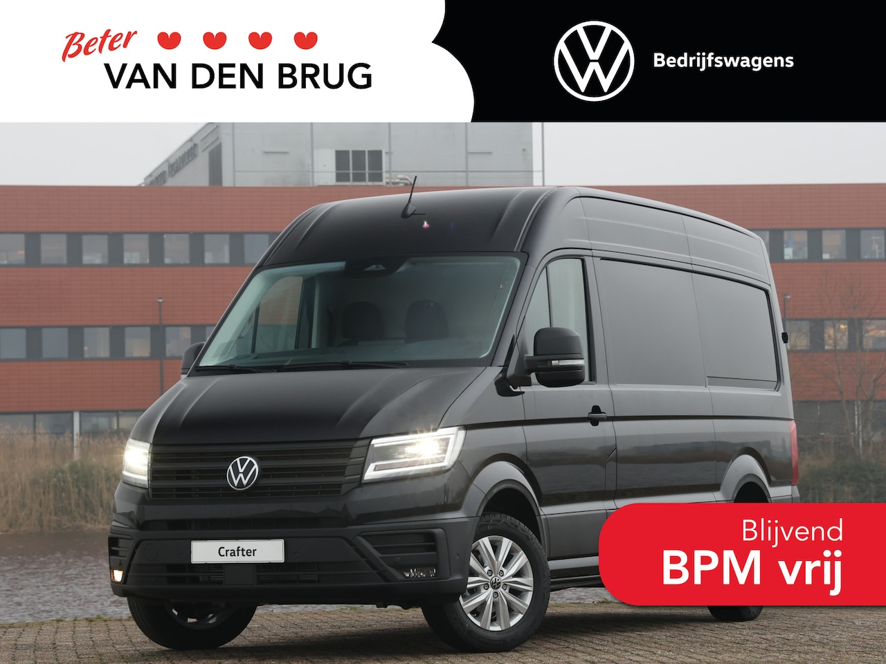 Volkswagen Crafter - 35 2.0 TDI 140PK Automaat L3H3 Exclusive | Nieuw model | LED | ACC | Stoelverwarming | Cam - AutoWereld.nl