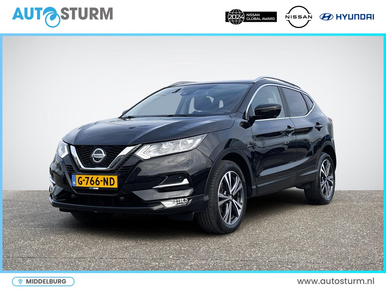 Nissan Qashqai - 1.3 DIG-T N-Connecta Design Pack | Trekhaak | Apple Carplay/Android Auto | Keyless Entry | - AutoWereld.nl