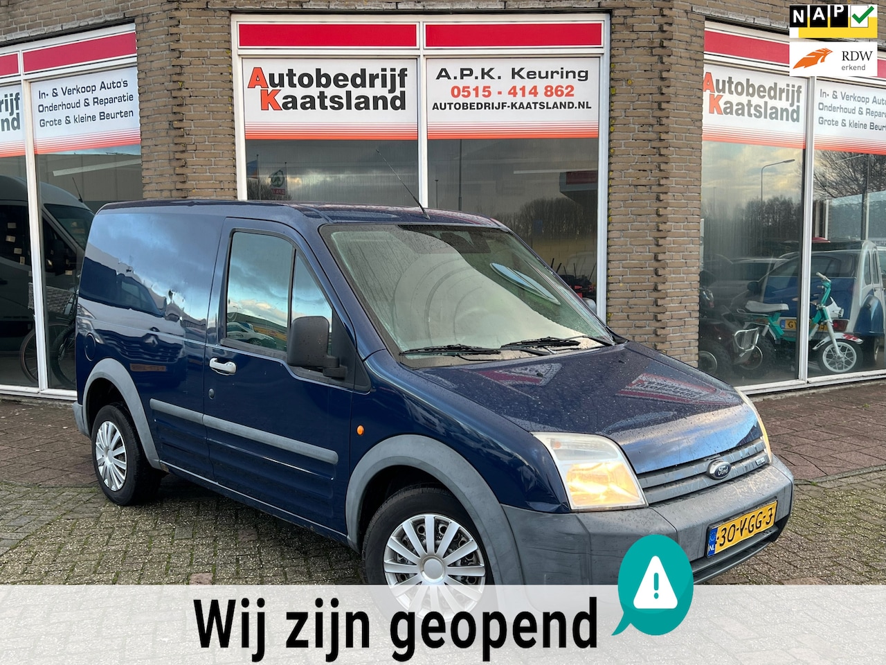 Ford Transit Connect - T200S 1.8 TDCi Business Edition - Trekhaak - Marge - Nieuwe APK - AutoWereld.nl