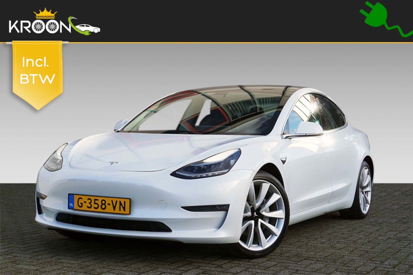 Tesla Model 3 - Long Range RWD Long Range AWD 75kWh Autopilot - AutoWereld.nl