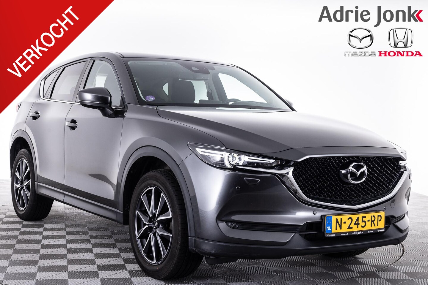 Mazda CX-5 - 2.0 SkyActiv-G 160 TS+4WD AUTOMAAT | NAVIGATIE | 19 INCH LM | HEAD UP | PARKEERSENSOREN | - AutoWereld.nl