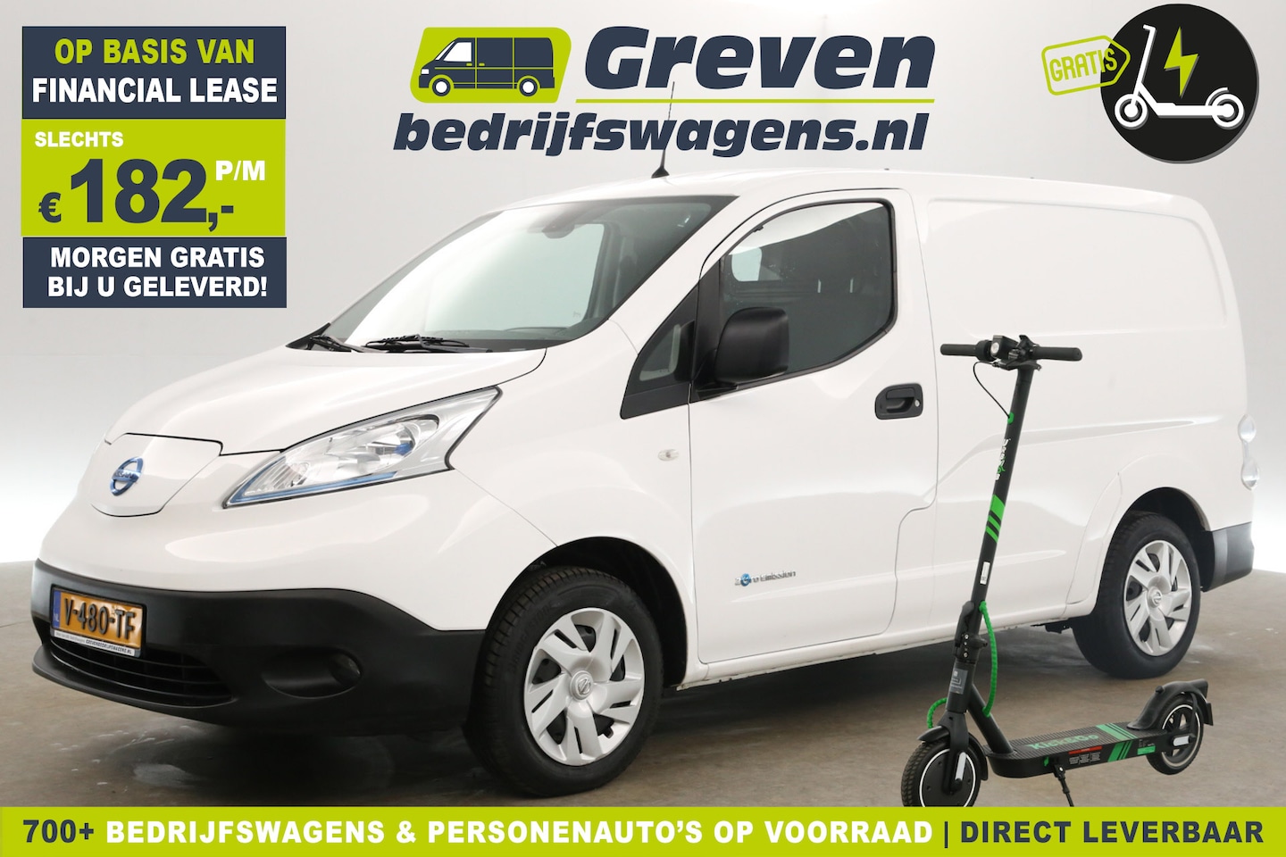 Nissan e-NV200 - Business 40 kWh L1H1 | Gratis E-Step! | Elektrisch Automaat Airco Camera Cruise Navi Stoel - AutoWereld.nl