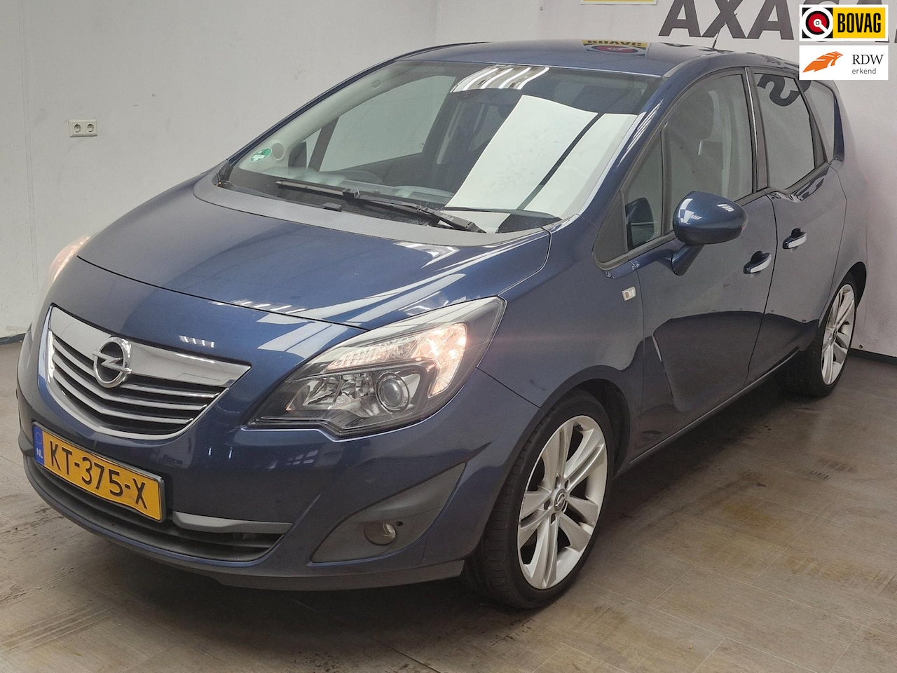 Opel Meriva - 1.4 Turbo Cosmo GARANTIE ! 6 BAK ! NIEUWE APK ! AIRCO ! - AutoWereld.nl