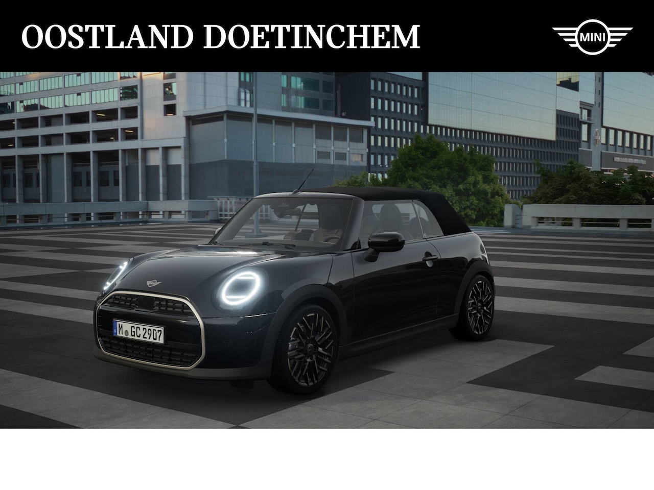 MINI Cabrio - Cooper C Automaat / Favoured / Pakket M / 18" Night Flash Spoke 2-tone - AutoWereld.nl