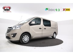 Opel Vivaro - 1.6 CDTI L2H1 DC 6 Pers. Sport EcoFlex 2x schuifdeur Dubbel cabine, Trekhaak, Navi, Airco