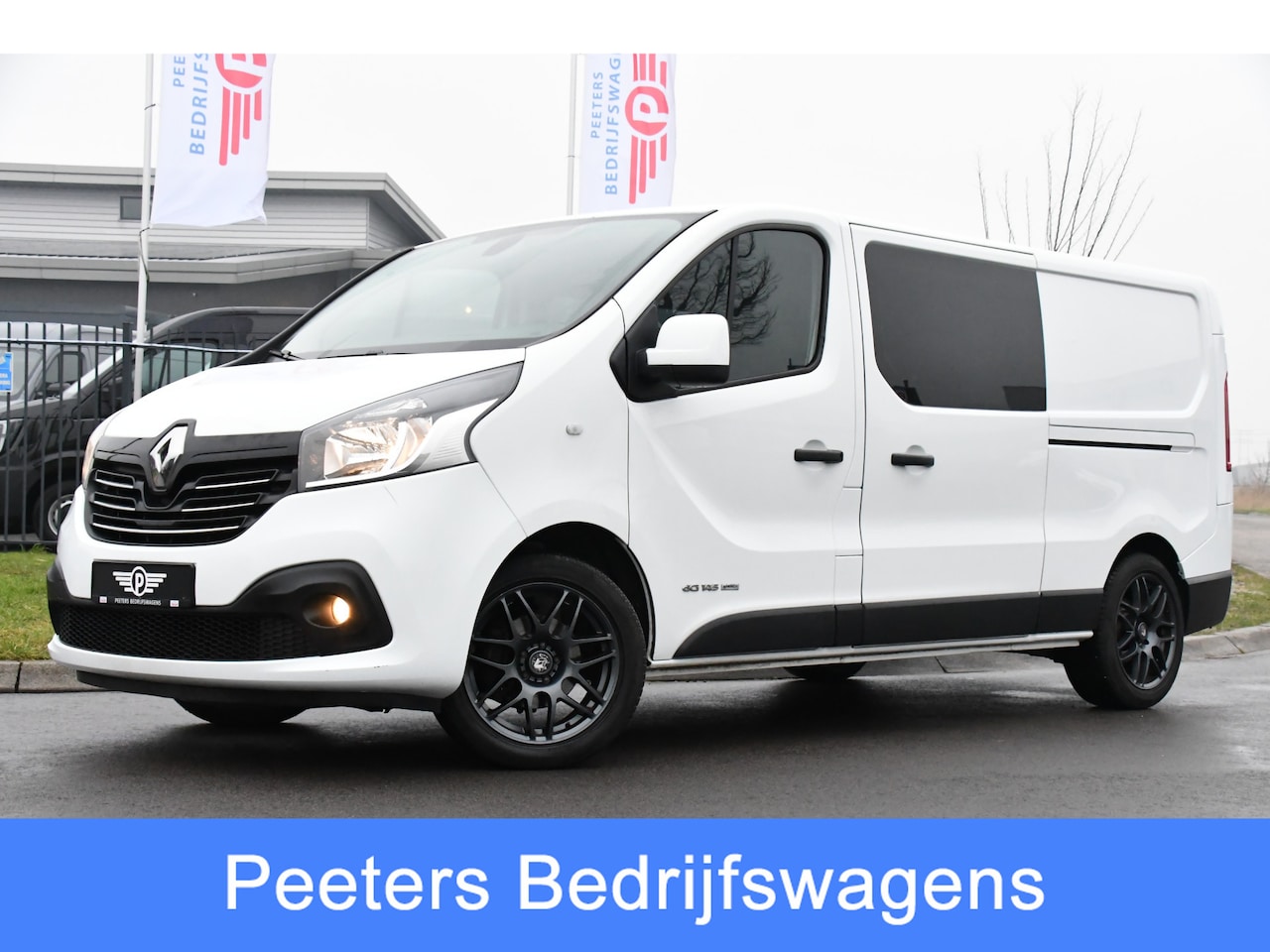 Renault Trafic - 1.6 dCi T29 L2H1 DC PB Edition Camera, Sensoren, NAVI, 145PK, 2 x Schuifdeur, Multimedia, - AutoWereld.nl