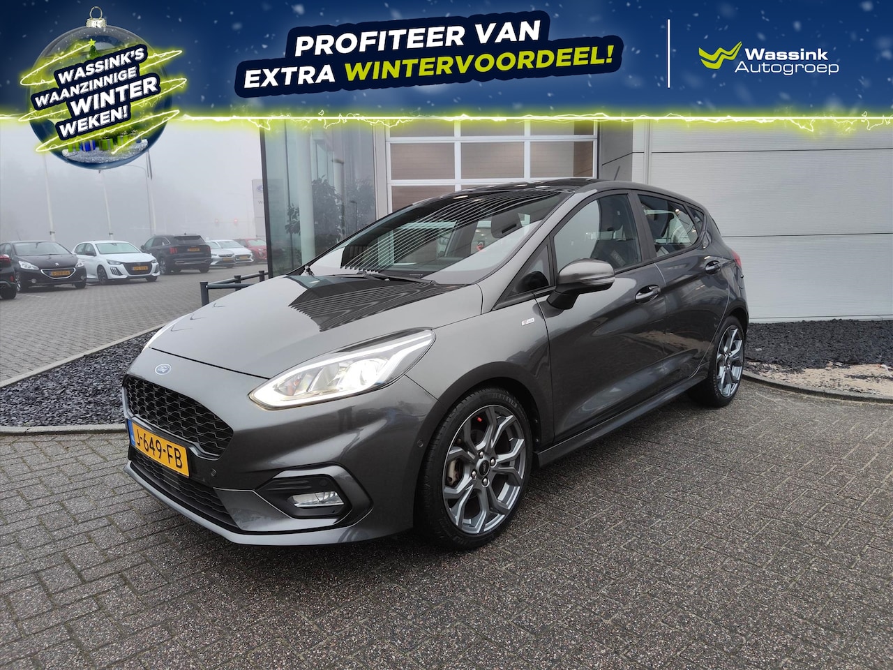 Ford Fiesta - 1.0 EcoBoost 95pk 5dr ST-Line X | Carplay | Camera | Adaptive cruise | Bliss - AutoWereld.nl