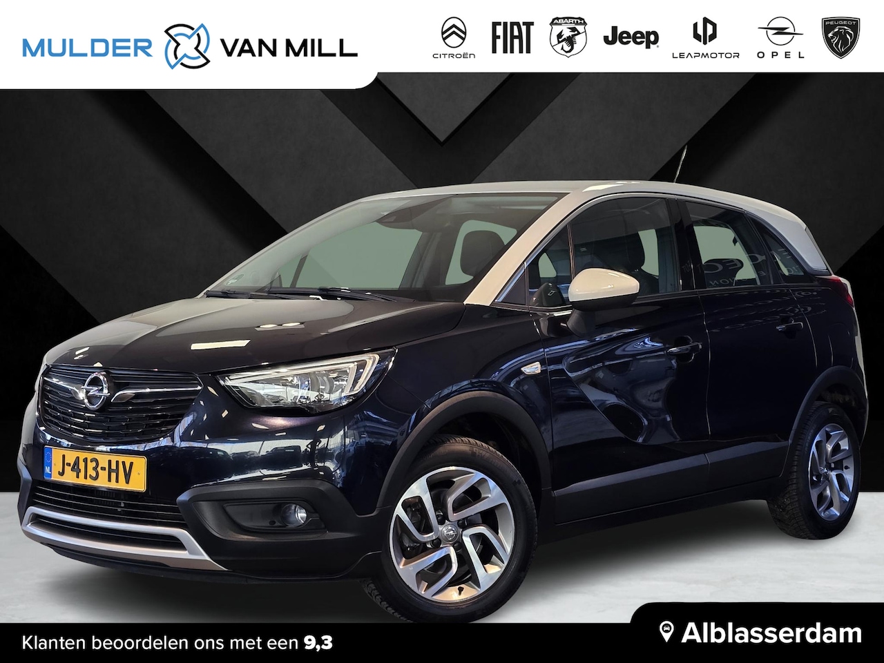 Opel Crossland X - 1.2 Turbo 110pk 120 Edition | NAVI PRO | CLIMATE CONTROL | CONTRASTERENDE DAKKLEUR | PARKE - AutoWereld.nl