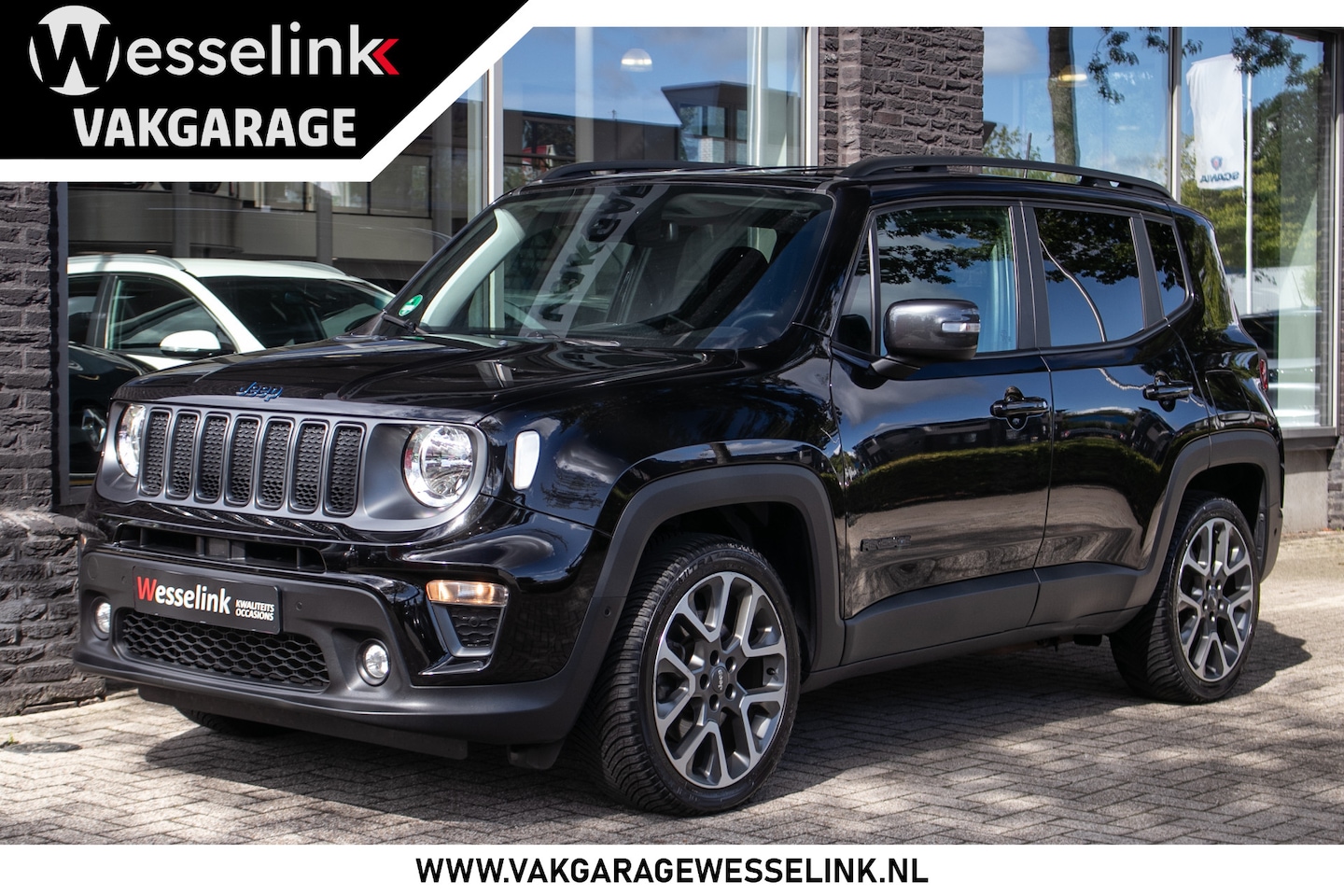 Jeep Renegade - 4xe 240 Plug-in Hybrid Electric S - All-in rijklrps | Navi | Camera | Adapt. Cruise - AutoWereld.nl