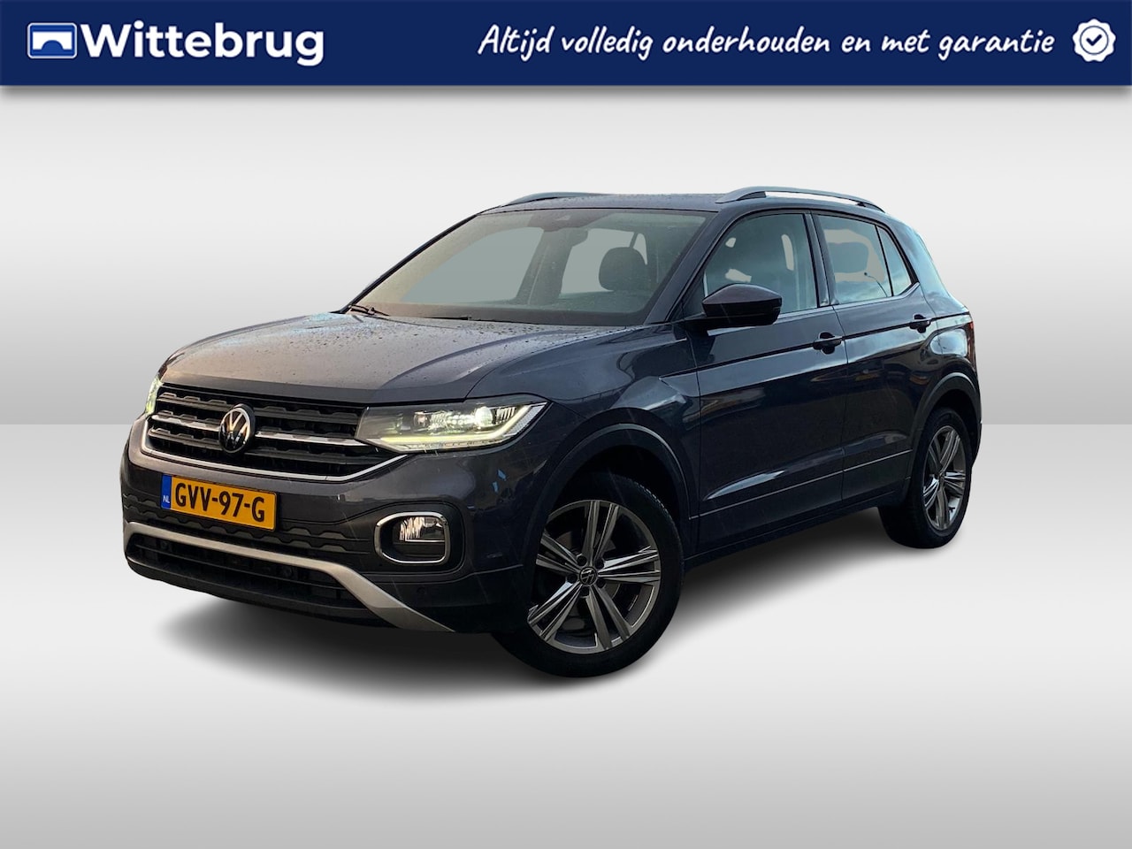 Volkswagen T-Cross - 1.0 TSI 110pk Style / Stoelverwarming / Achteruitrijcamera / LED / 17" LMV / Navigatie / A - AutoWereld.nl