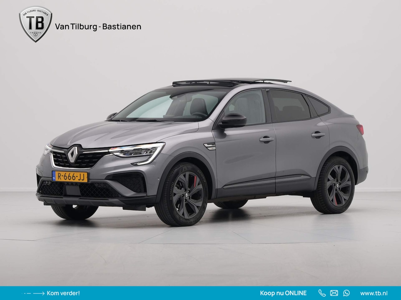 Renault Arkana - 1.6 E-Tech Hybrid 145 R.S. Line Panorama Bose Camera Stuurverwarming - AutoWereld.nl