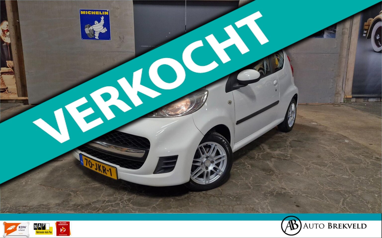 Peugeot 107 - 1.0-12V Sublime 68PK | RIJKLAAR | Airco | Elektrisch pakket | LMV | NAP - AutoWereld.nl