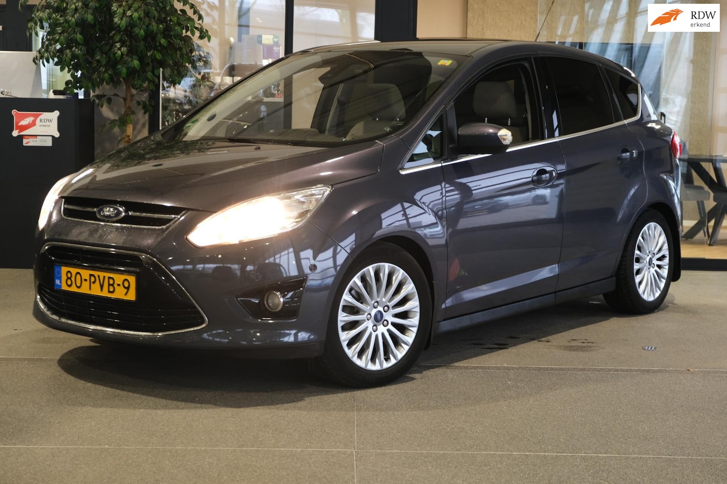 Ford C-Max - 1.6 Titanium Pano Navi Cam Pdc Cruise Climate - AutoWereld.nl