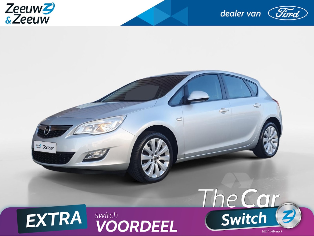 Opel Astra - 1.4 Edition | Airco | Parkeersensoren voor en achter | Stoel verwarming | Cruise control | - AutoWereld.nl