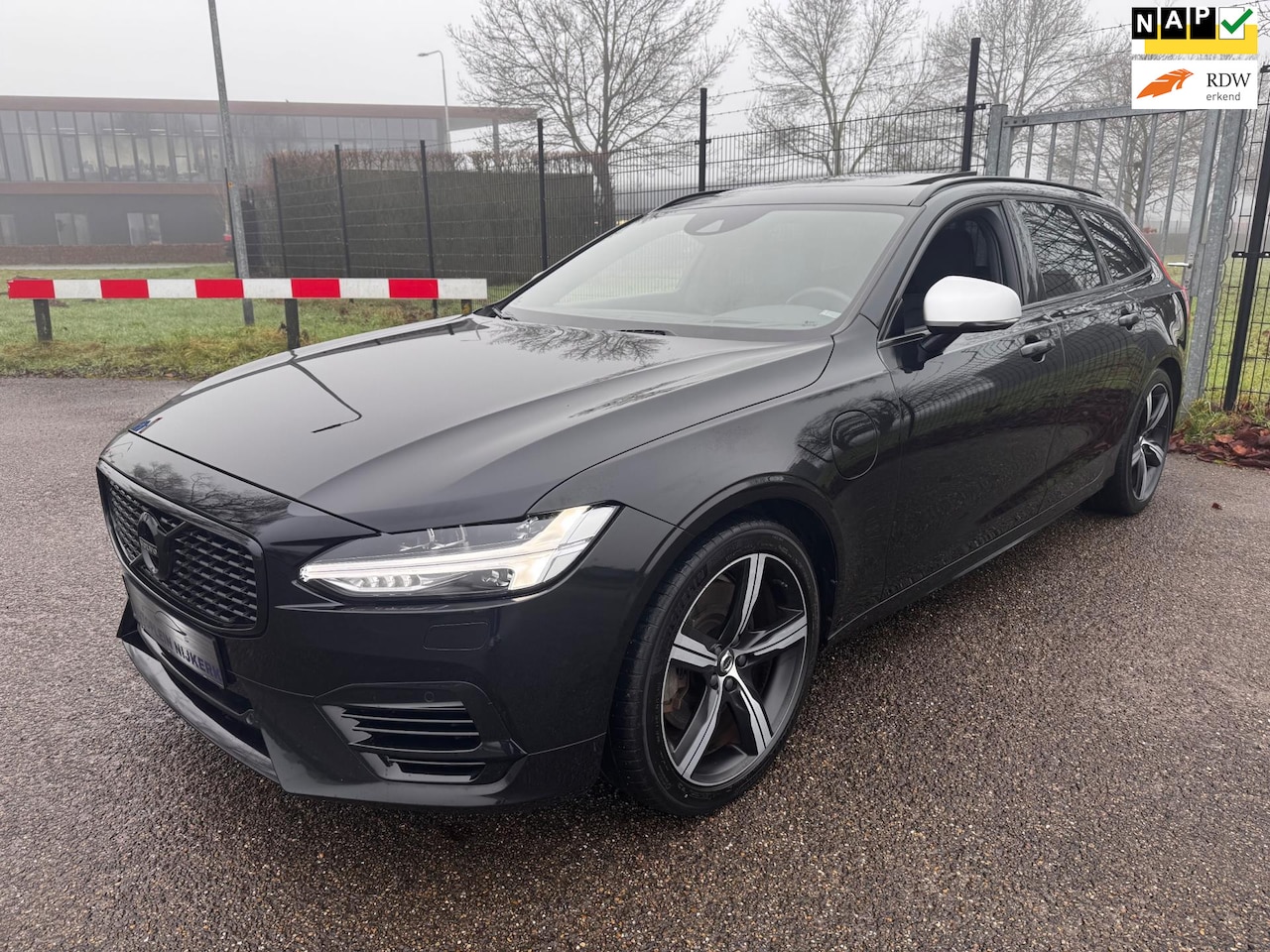 Volvo V90 - 2.0 T8 AWD R-Design 388PK Panodak Trekhaak LED - AutoWereld.nl