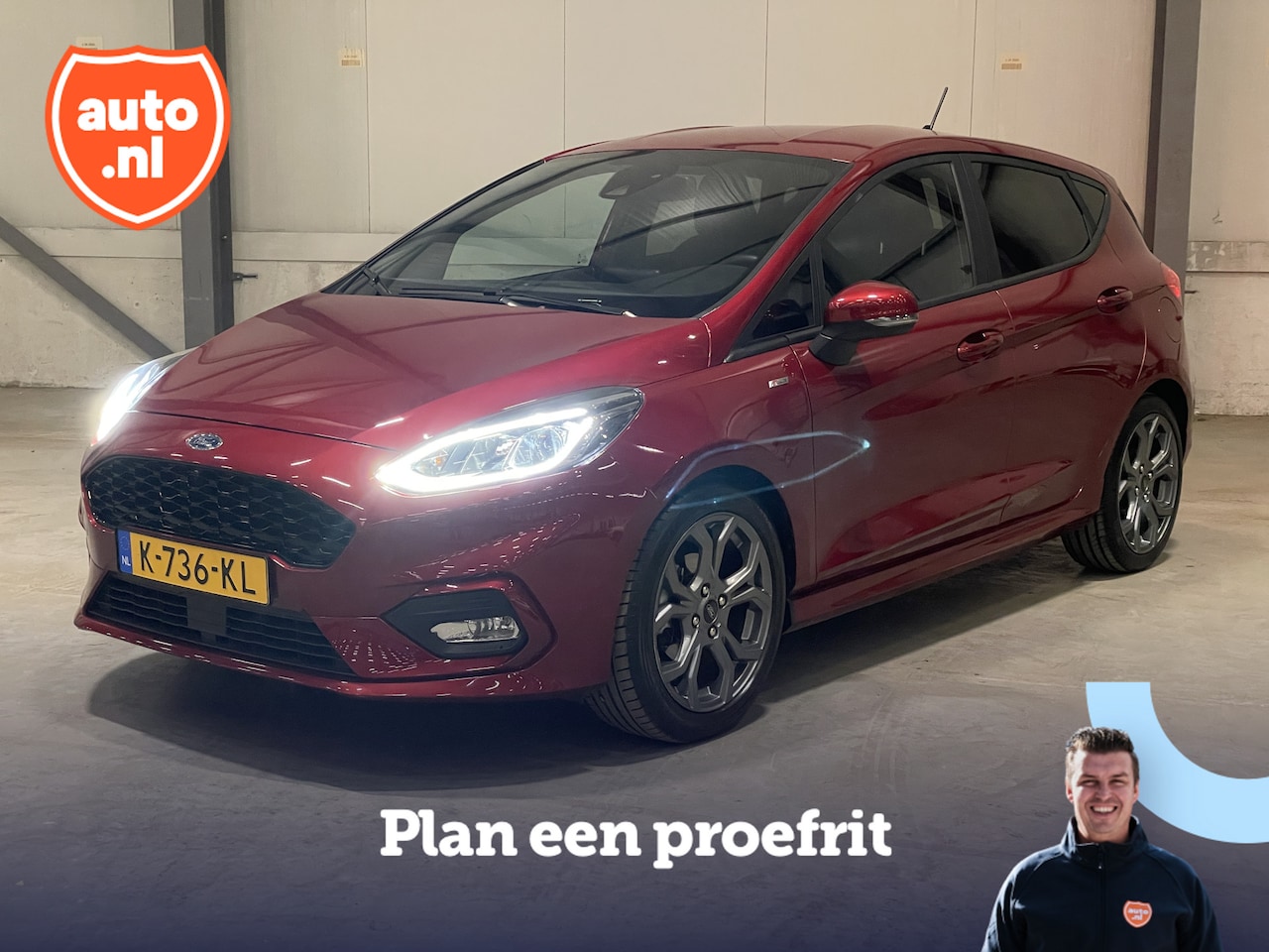 Ford Fiesta - 1.0 EcoBoost ST-Line X | Winter-Pack | B&O | Carplay | Cruise Control | Parkeersensoren | - AutoWereld.nl