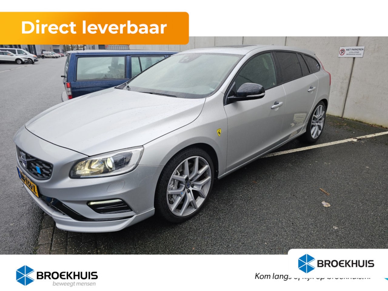 Volvo V60 - 2.0 T6 AWD Polestar 367pk |Sunroof | Getint glas | Alarm | Standkachel | Stoelverw/ V+A | - AutoWereld.nl