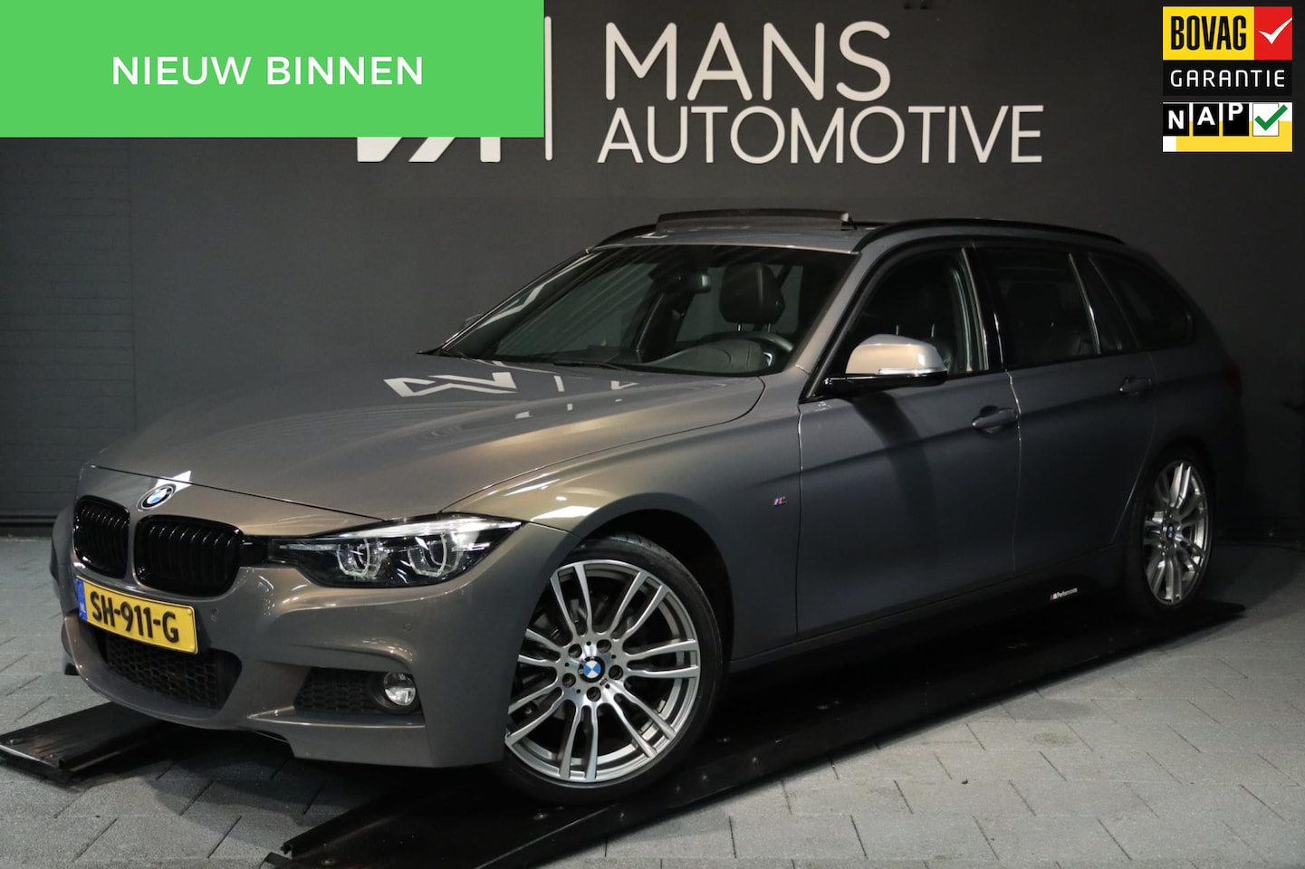 BMW 3-serie Touring - 320i M Sport Shadow / PANODAK / LEDER / NAVI / STOELVERW / 19'' - AutoWereld.nl