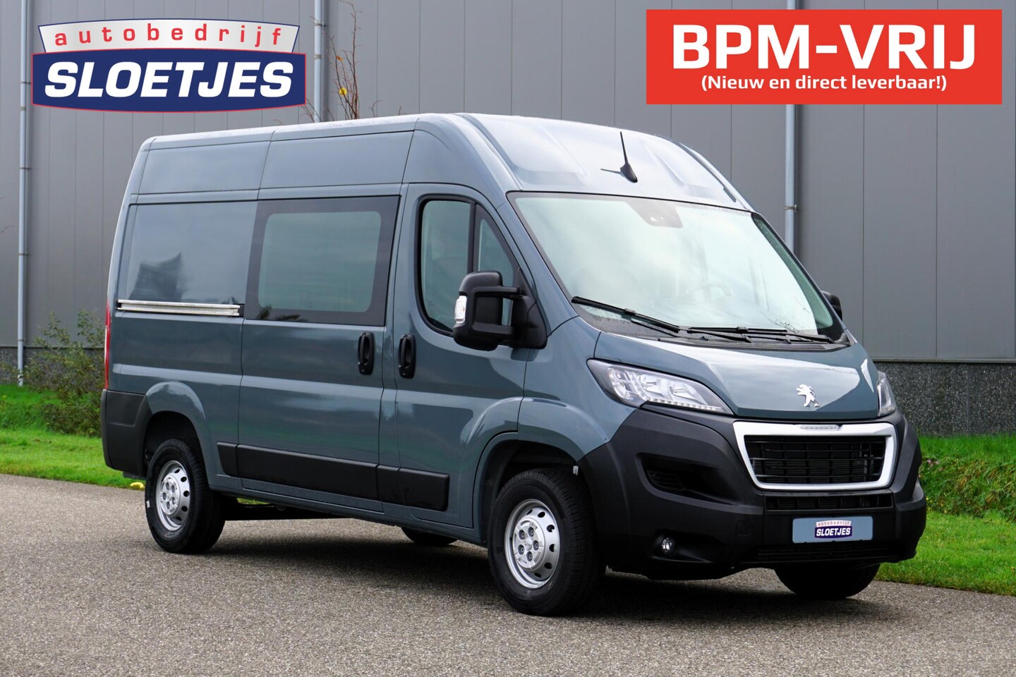 Peugeot Boxer - 2.2 BlueHDi 140 L2H2 3.5t Climate control |Cruise |Camera |Sensoren |2e airbag |Dode hoek - AutoWereld.nl